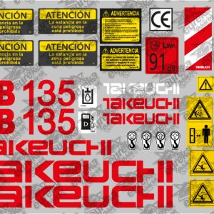 TAKEUCHI TB 135 60,30€