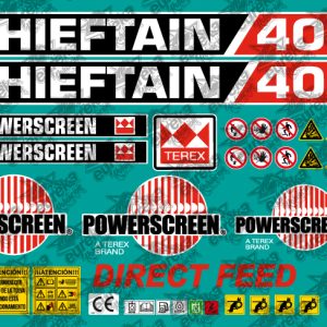 MACHACADORA CRIBA TEREX CHIEFTAIN 400 241,50€-01