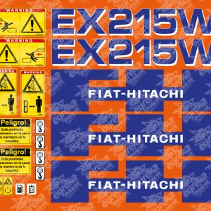 FIAT HITACHI EX215W 136,99€-01