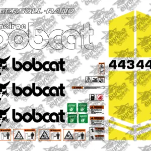 Pegatinas BOBCAT 443 Kit Adhesivos Mini cargadora