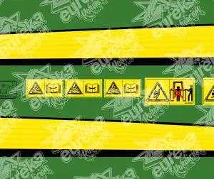 Pegatinas JOHN DEERE 6530 – Kit adhesivos para tractor