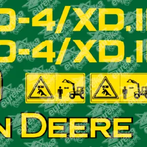 Pegatinas JOHN DEERE 6880-4/XD.ll – Kit adhesivos pala desmontable